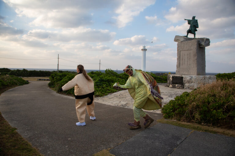 Churamura represents turtles on Zanpa paths