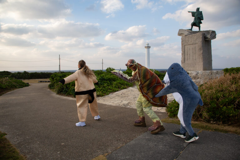 Churamura represents turtles on Zanpa paths