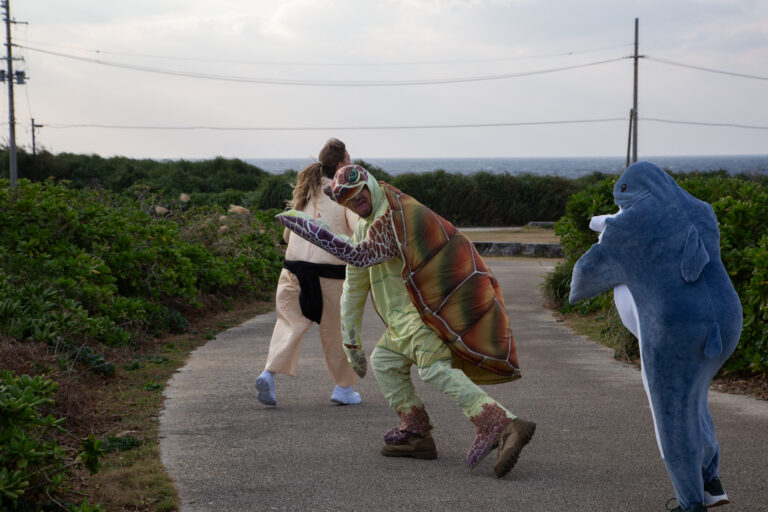Churamura represents turtles on Zanpa paths