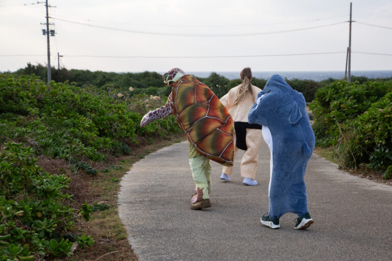 Churamura represents turtles on Zanpa paths